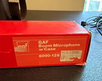 GAF Boom Microphone with Case third image