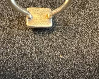 Vintage Sterling Silver Mother of Pearl Ring