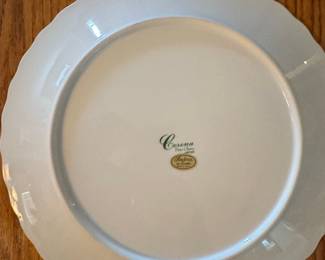 Andrea by Sadek "Corona" Fine China Plate