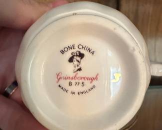 Gainsborough Bone China Teacup and Saucer Set