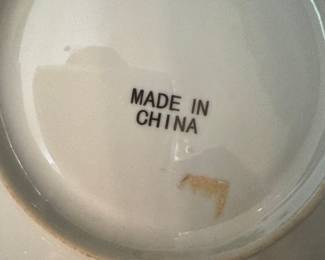 Floral Rose Pattern Teacup and Saucer Set