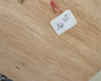 Wooden Church Model with Marriage License Information Sign