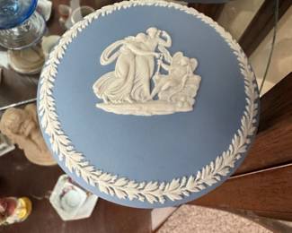Wedgwood Jasperware "The Marriage of Cupid and Psyche" Box