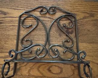 Townsend Wrought Iron Cookbook Stand