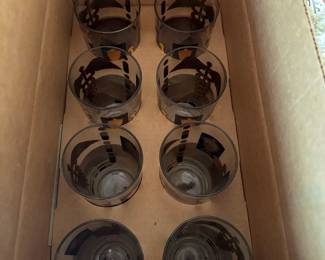 Vintage Georges Briard Name Your Poison Pharmacy Mortar and Pestle Highball Glass second image