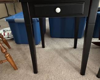 Game Table with Chessboard and Drawer