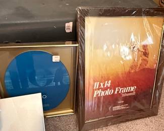 Assorted Picture Frames and Craft Supplies third image