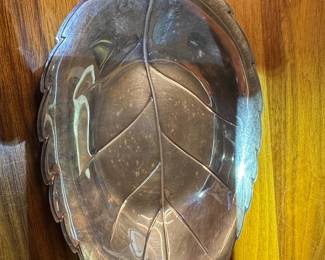 International Silver Company #8198 Leaf Serving/Trinket Dish
