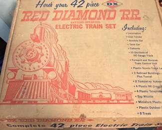 Red Diamond RR BatteryOperated Electric Train Set