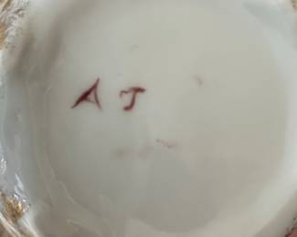 Hand-Painted Porcelain Pitcher with Gilded Accents - Possibly RS Prussia