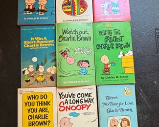 Collection of Peanuts Comic Books by Charles M. Schulz
