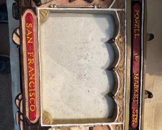 San Francisco Powell & Market Cable Car Photo Frame