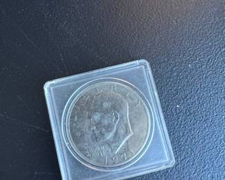 1971-S Eisenhower Dollar Coin (40% Silver Proof)