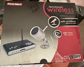 First Alert A Recording Wireless System