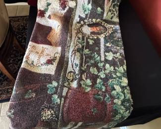 Glynda Turley Collection "Simply Country" Tapestry Throw Blanket