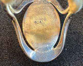 Sterling Silver Red Jasper Ring