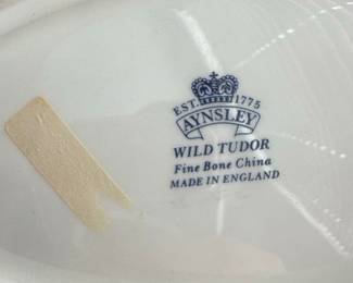 Aynsley Wild Tudor Fine Bone China Plate