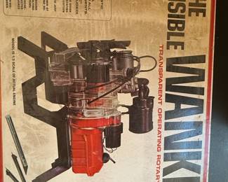 Renwal Visible Wankel Transparent Operating Rotary Engine Model Kit