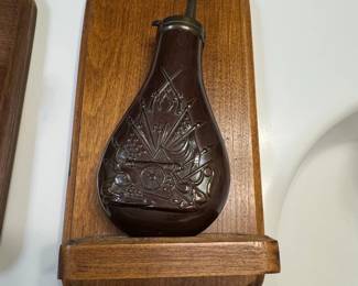 Civil War Era Union Style Powder Flask Replica