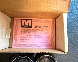 Mamiya Sekor C mm f or . Lens