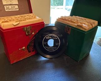 Amfile PlatterPak Record Storage Boxes with Little Golden RPM Record