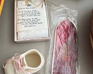 Heirloom Baby Bible with Keepsake Bootie and Ornament