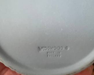 Wedgwood Jasperware Lidded Box with Bird Motif