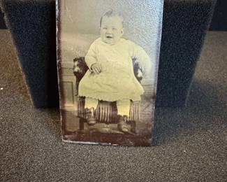 Victorian Daguerreotype Portrait of a Baby