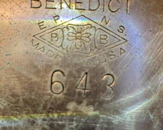 Benedict E.P.N.S. Silver Plated Tray