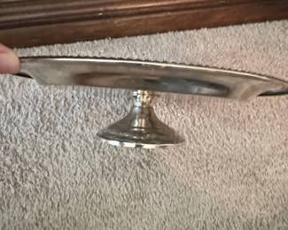 Wm. Rogers Silver-Plated Footed Cake Stand