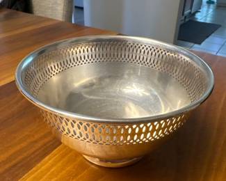 F.B. Rogers Silver Co. Silver on Copper 1883 Serving Tray