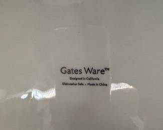 Gates Ware Decorative Square Plate