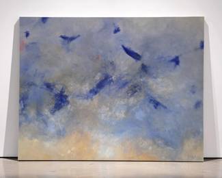 Large 72x56" Canvas signed MASON bid #10