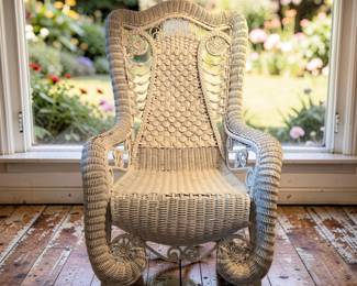 Antique Victorian Rocker bid #19