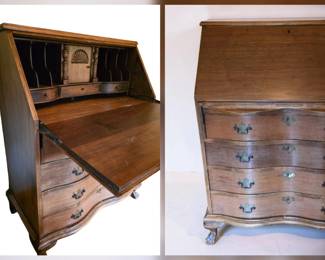 Vintage Mahogany Secretary bid #12