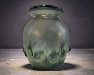 Art Glass Vase signed Williams 1978