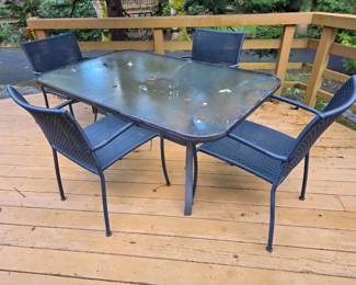 Patio Dining Set for 4 bid #41