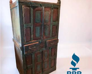 Antique Mexican Cabinet bid #38