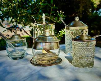 Vintage Sugar/Honey Dishes