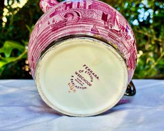 Wedgwood Ferrara Vintage mulberry lusterware Creamer Pitcher