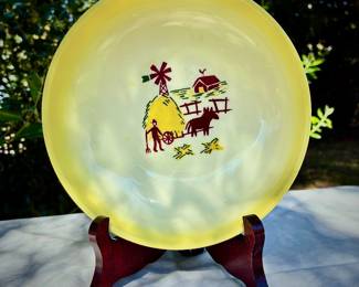 B.J. Brock Company 1940-50's Plate