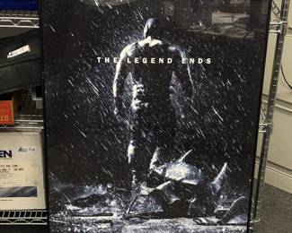 The Dark Knight Rises 2012 Original Theatrical Poster Framed