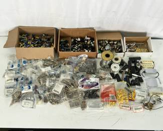 Lot of Industrial Wiring and RF + Vintage Aduio/Gu...