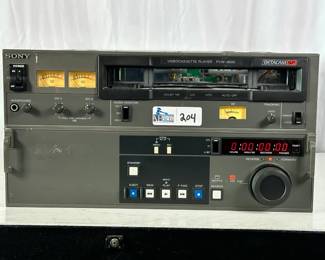 Sony PVW-2600 Betacam SP Broadcast Videocassette Recorder