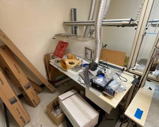 EPSCO Industrial Technical Workbench w/ Contents