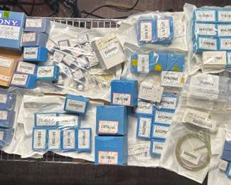 Lot of Sony Betacam Recorder Parts New, Old Stock (See description for part numbers)