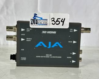 AJA HI5-3D HD-SDI and 3G-SDI to HDMI 1.4a Multiplexer