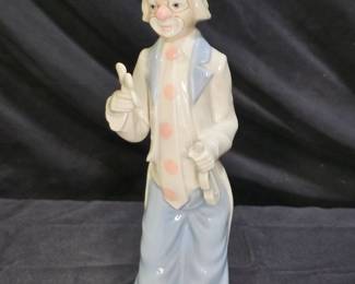  PorceVal Clown Figurine made in Spain
