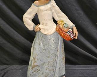 The Lladró 12229 retired figurine "Seasonal Gift"
