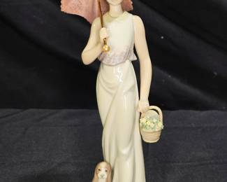 Lladró #7617 "Garden Classic" figurine retired
